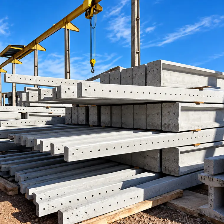 Postes de concreto em Assis
